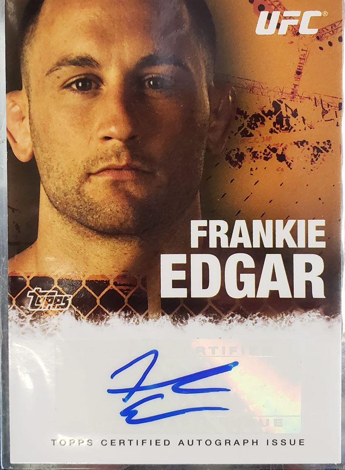 2010 Topps UFC Frankie Edgar Autograph FA-FE